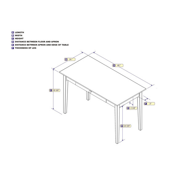 Charlton Home® Mebane Solid Wood Desk & Reviews Wayfair